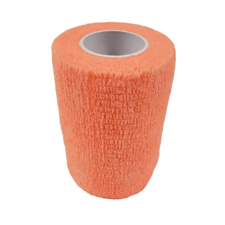 First Voice Self-Adhesive Bandage, 3" x 5yds, Orange TS-3183-O