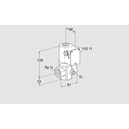 Honeywell Kromschroder VLV, SOLND, GAS, VG 20R02NK31DM KS85206041