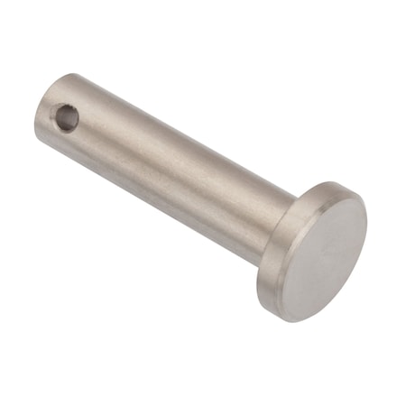 Zoro Select Precision Clevis Pin, 11 mm Dia, Stainless Steel, 1 PK PIN744M10X40