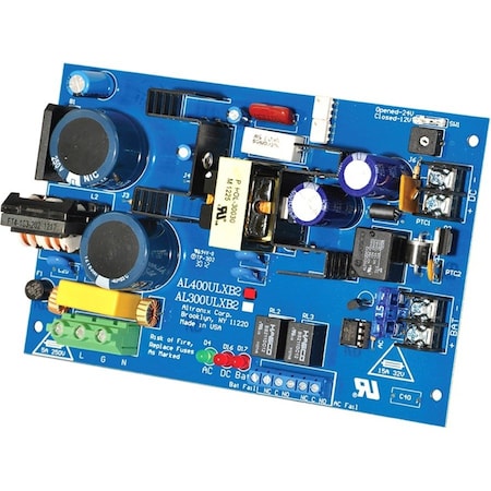 Altronix Power Supply, 12VDC at 4A or 24VDC at 3A AL400ULXB2