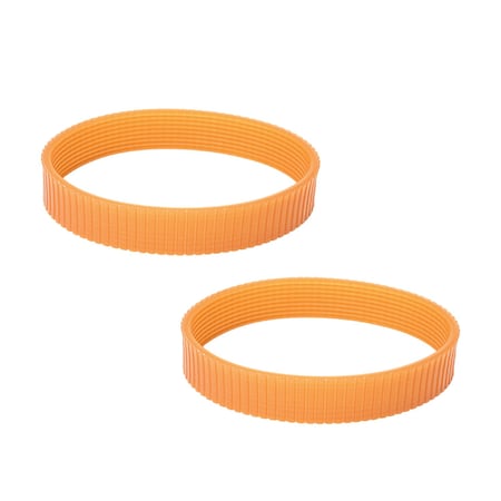 Powertec Planer Drive Belt for DeWalt DW734 - Replacement Ribbed Belts 429962-08, 2PK 72077N