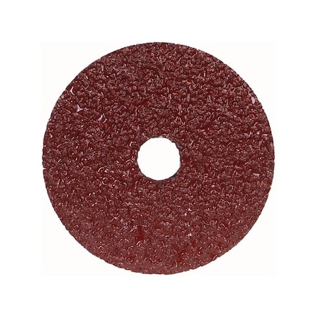 Norton Co F240 AO Coated Fiber Disc, 5 in x 7/8 in, 24 Grit, Center Mount 66623357276-XCP1