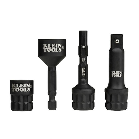 Klein Tools Socket Adapter Set, 29/32 in L 65KADPM