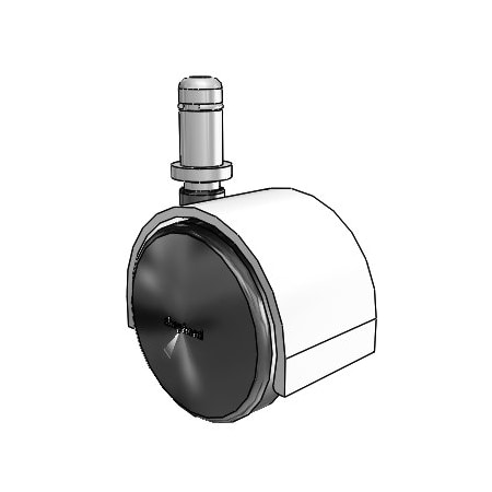 Shepherd Hardware Pacer Hooded Chair Caster PPA50223BC