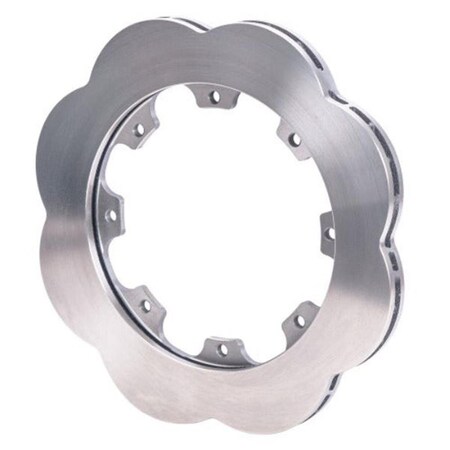 Wilwood 11.75 x 0.810 in. HD 36 Curved Vane Scalloped Rotor, Natural WIL160-16869