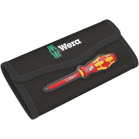 Wera 9457 Folding pouch for 18-piece Kraftform Kompakt VDE sets, empty, 180 x 85 mm 5671388001