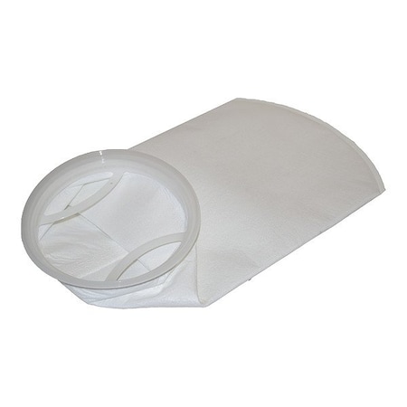 Zoro Select Filter Bag, 50 gpm, Polypropylene, Ring PO 200 P4SHW