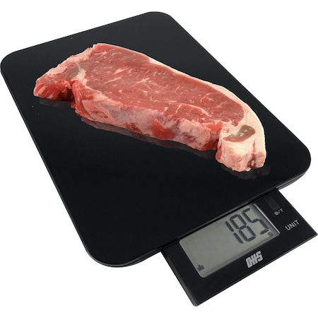 Moon Knight Optima Home Scales  Neptune Kitchen Weight Scale, Black OP385101