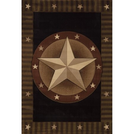 United Weavers 7 ft. 10 in. x 10 ft. 6 in. Contours Austin Oversize Rug, Onyx 510 26776 912