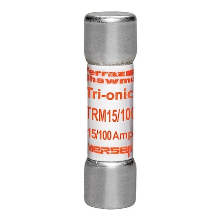 Mersen Fuse, 1 1/2 in L, 250 V AC, 150 mA TRM15/100
