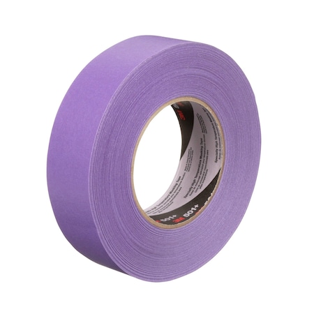3M Painter's Tape, 36 mm W x 60 yd L, 7.3 mil Thick, Purple, Rubber Adhesive, 24 PK 501+