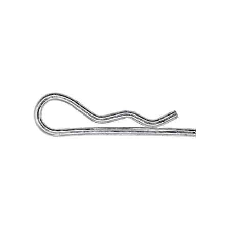 Auveco Hairpin Cotter 1/8in-125 Wire - Zinc, 100PK 11872