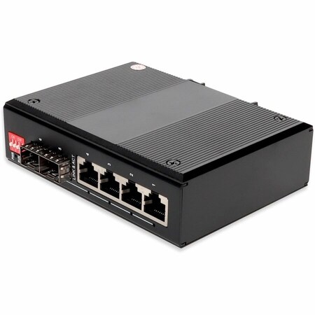 Add-On INDUSTRIAL MANAGED 10/100/1000BASE-TXRJ-45 X4 TO 2 OPEN SFP PORT MEDIA CONVERT ADD-IMGMC-4RJ2SFP