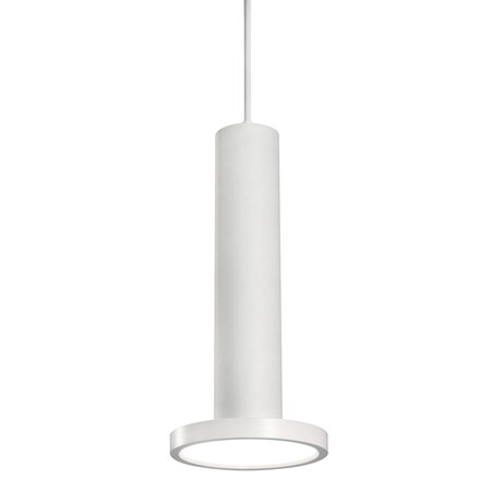Afx Luna, LED Pendant, 6'' W, White LNAP06LAJD1WH