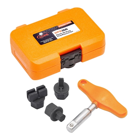 Sur&R Oil Drain Plug Removal Set, Plastic DPR350