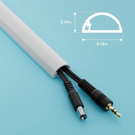 D-Line 15 Lengths 5ft  0.78 x 0.39in White US/5FT2010W/15