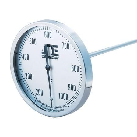 Omega DIAL THERMOMETER B-50-300F-9-1/2