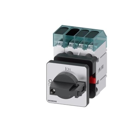 Siemens Load disconnector 3LD3 Iu 63 A Main switch 3-pole + N Rated operating 3LD3450-0TL11