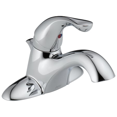 Delta Classic Single Handle Centerset Bathroom Faucet In Chrome 520LF-WFMPU