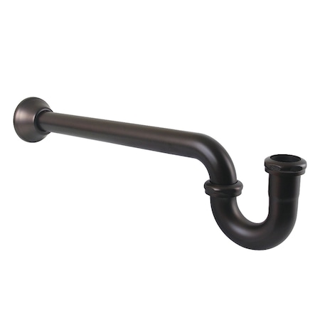 Kingston Brass 1-1/4 in. P-Trap with Bell Flange, 18 in. Length, 18 Gauge, Oil Rubbed Bronze CC5185