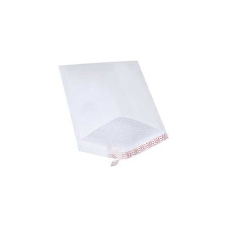 Bubblefast 25-10 1/2 x 16'' White 25 Pack #5 Self-Seal Bubble Mailers, 25PK BFB858WSS25PK