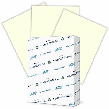Hammermill Paper for Copy 85x11 Laser, Inkjet Colored Paper Cream Recycled 30, White, 500PK HAM168030