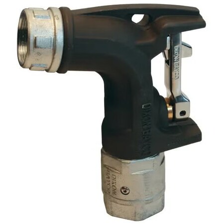 Dixon Ball Nozzle, 1-1/4 in FNPT Swivel x 1-1/4 in Spout, Aluminum, Domestic BL066NS