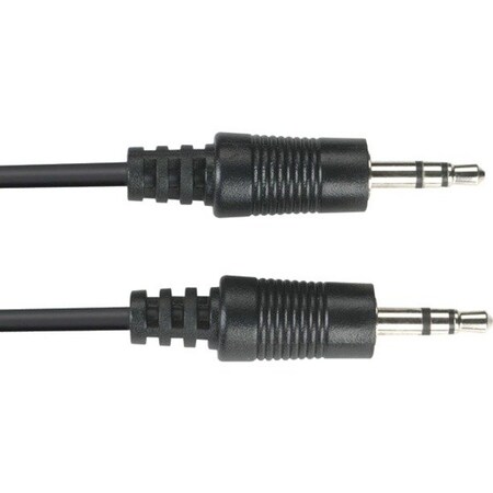 Black Box Stereo Audio Cable - Mini-phone Male Audio - Mini-phone Male Audio - 15ft EJ110-0015