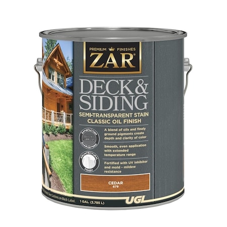 Zar STAIN WD SEMI-TRANS CEDAR GA 67913