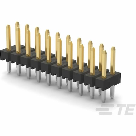 Te Connectivity AGASTAT Board Connector 10 Contacts 2 Rows Male Strai 2842140-5