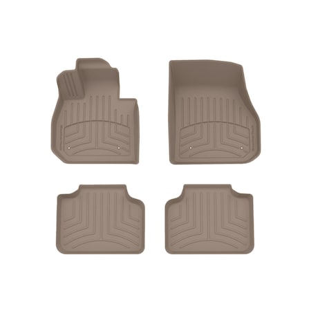 Weathertech Tan, Front and Rear FloorLiner HP 4518151-457482IM