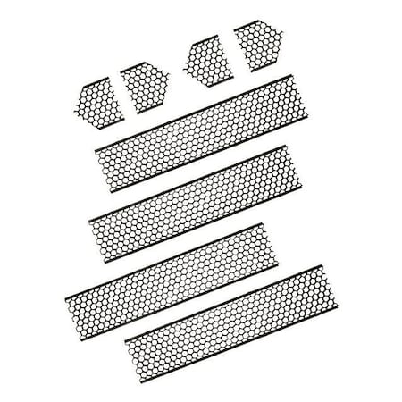 Keystone Hexagonal Louver Kit for X Shape Series A Linear Arch Fixtures.  Louver compatible end caps sold sep KT-LALED-XA-LVR-1-KIT