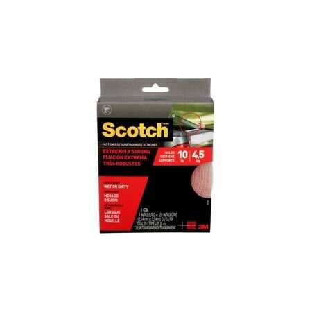Scotch Fastener, Heavy-Duty, 1"x 10 ft., Clear, 2PK RFD7070