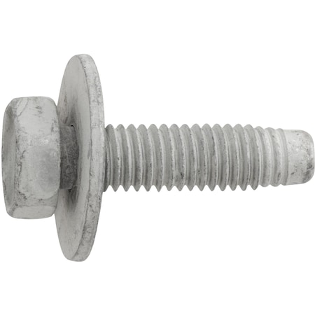 Auveco Chrysler Hex Head Sems Body Bolt Zinc M8-1.25 x 30mm, 5PK 22908