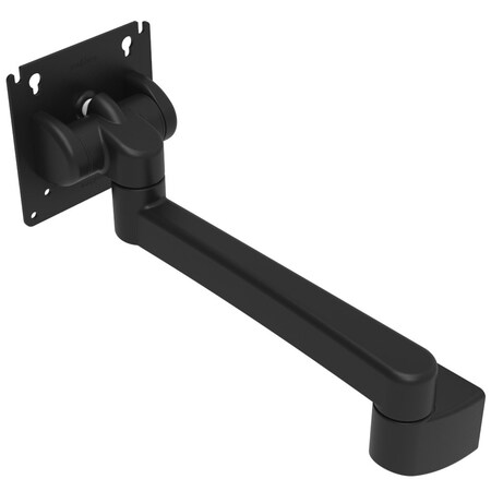 Southco Display Mount, Tilt & Swivel, Single Arm, Aluminum Alloy, Powder Coat, Black AV-D32-23A102-50