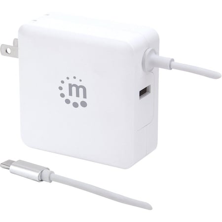 Manhattan - Strategic POWER DELIVERY WALL CHARGER W/ BUILT-IN 180245