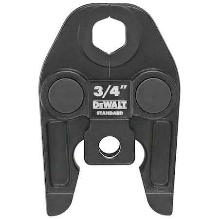 Dewalt Standard CTS Press Jaws & Rings For 3/4 in Copper/Stainless, Black Galvanized DCE200034