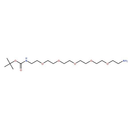 Ak Scientific NH2-PEG5-C2-NH-Boc (100mg), CAS 189209-27-6 0323AP-100mg