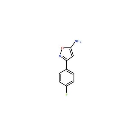 Ak Scientific 3-(4-Fluorophenyl)isoxazol-5-amine (10g), CAS 81465-82-9 2640AC-10g