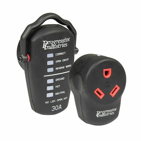 Progressive Industries 30A RV Receptacle Tester POGRRT-30