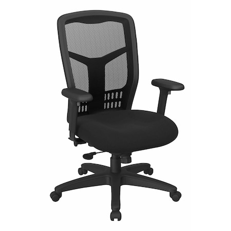 Office Star Products ProGrid High Back Managers Chair, Icon Black 90662-231