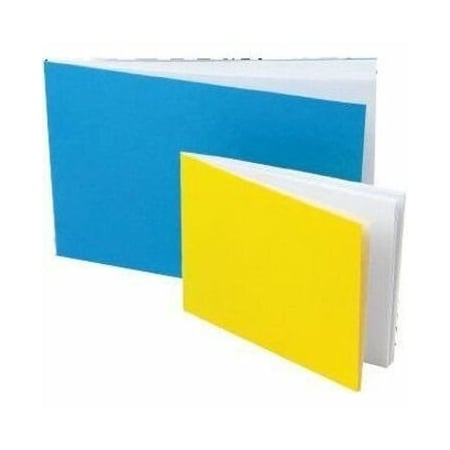 Hygloss Products Blank Paperback Books, 5.5" x 8.5", Assorted Colors, PK10 77705