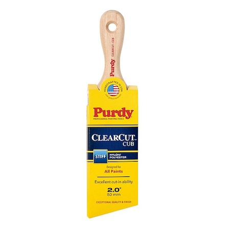 Purdy Nylon Paint Brush, 2 11/16 in L 144153120