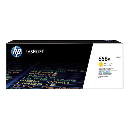 Hp HP 658A  Original Standard Yield Laser Toner Cartridge - Yellow - 1 Each - 6000 Pages W2002A