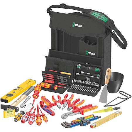 Wera Wera 2go E 1 Tool set for electricians, 73 pieces 5134025001