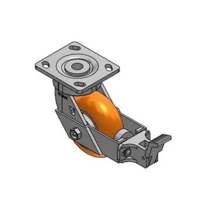 Albion Caster, Maintenance-Free, 5x2, 18AN05228SFBB 18AN05228SFBB