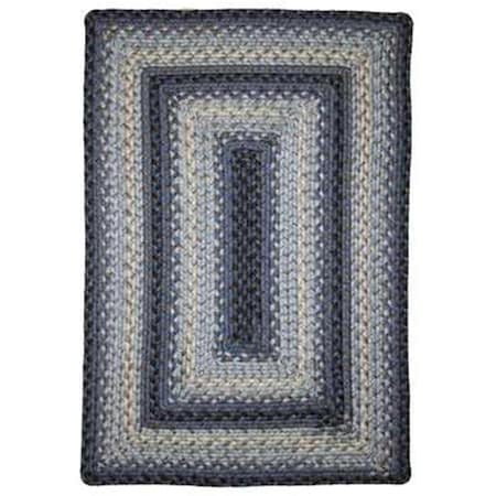Homespicedecor Homespice Decor Juniper Indoor - Outdoor Braided Rug - 5 ft. x 8 ft. Juniper 314222
