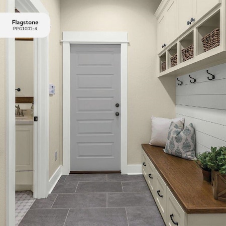 Glidden Spred Interior Paint + Primer Semi-Gloss Wht Pastel Base 5 Gallon GLSIN60B1/05