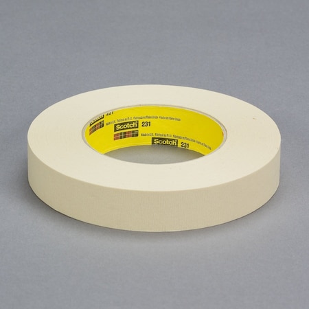 3M Painter's Tape, Tan, 48 mm W, 55 m L, 7.6 mil Thick, 231/231A 231/231A