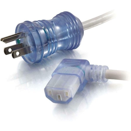 C2G POWER CABLE - NEMA 5-15 - MALE LEFT GENDER - POWER IEC 320 EN 60320 C13 - FEMALE 48048